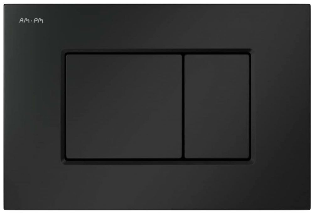 Клавиша (кнопка) для инсталляции AM.PM ProC S I070238 пластик, черный матовый  #1