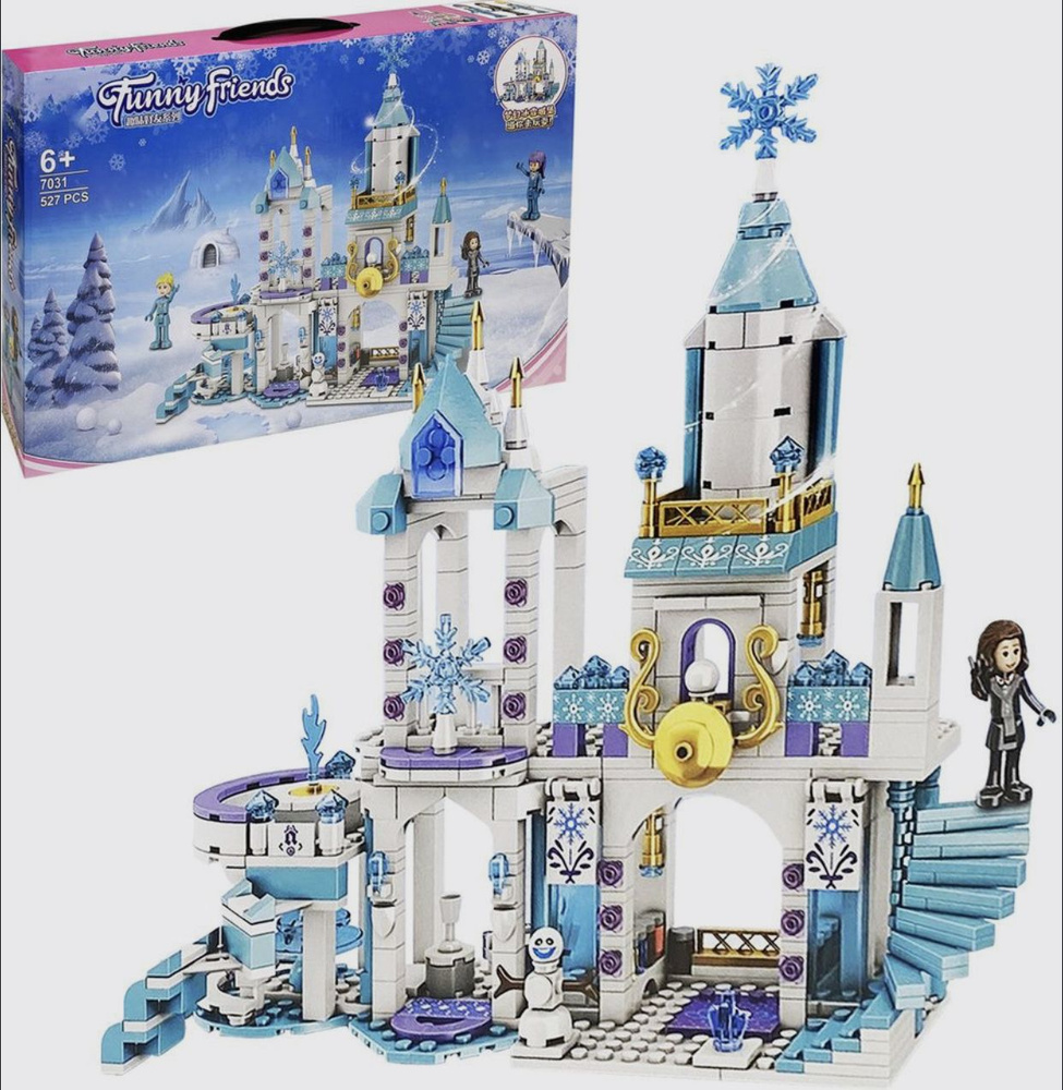 Инструкции по сборке LEGO Disney Princess™ Конструктор Волшебный ледяной замок Эльзы 41148