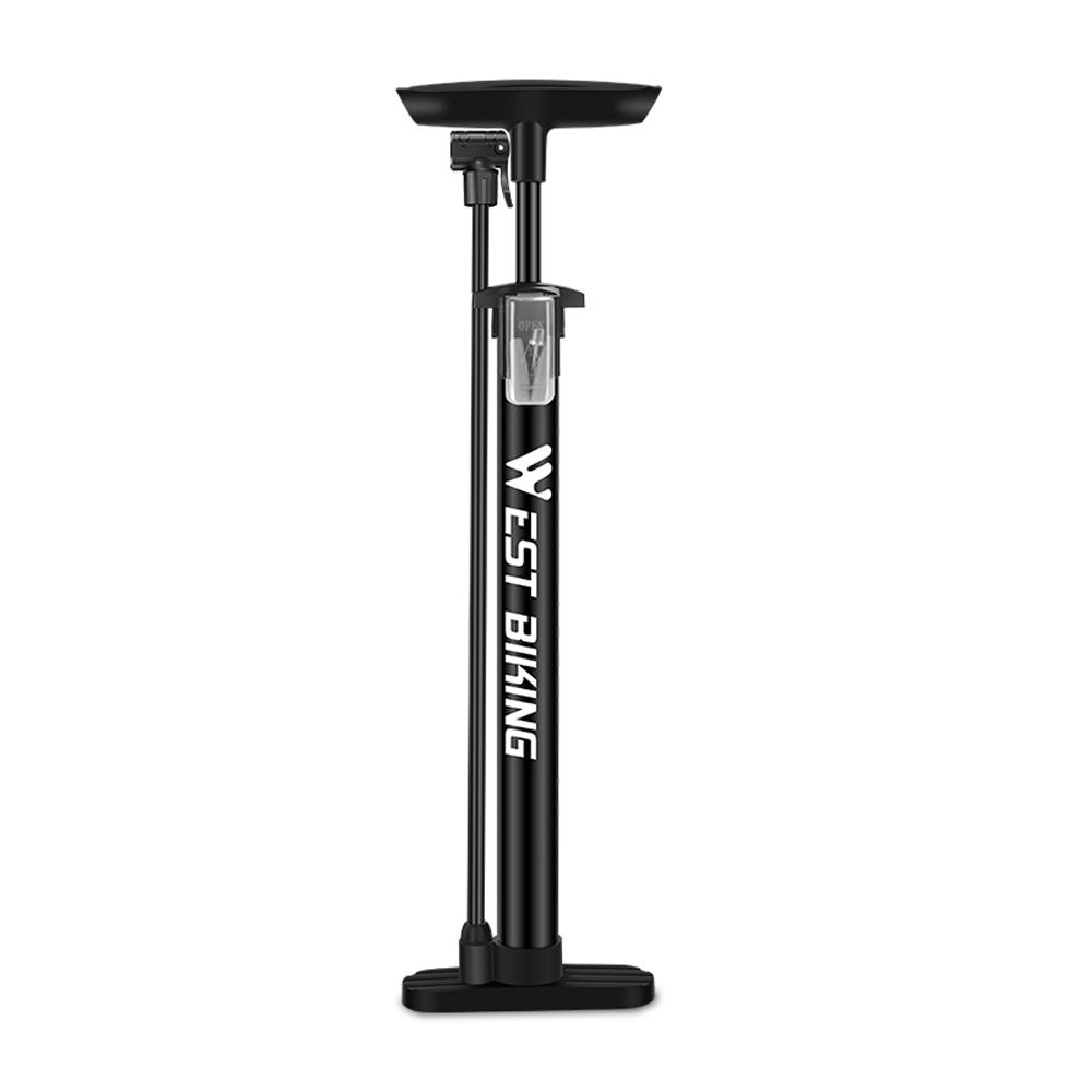 WEST BIKING 140psi Насос высокого давления Велосипедный напольный насос ...
