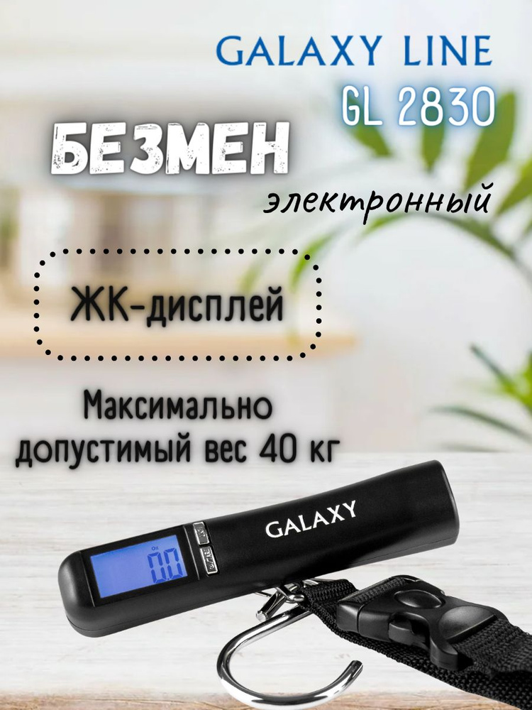 Электронные кухонные весы GALAXY GL2830 безмен электронный #1