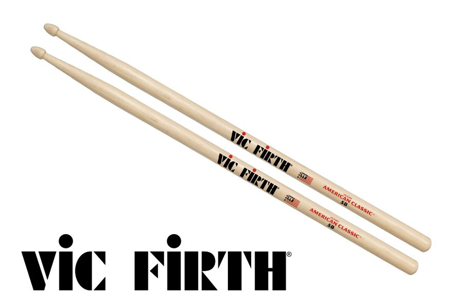 Барабанные палочки Vic Firth 5B, серия AMERICAN CLASSIC, орех #1