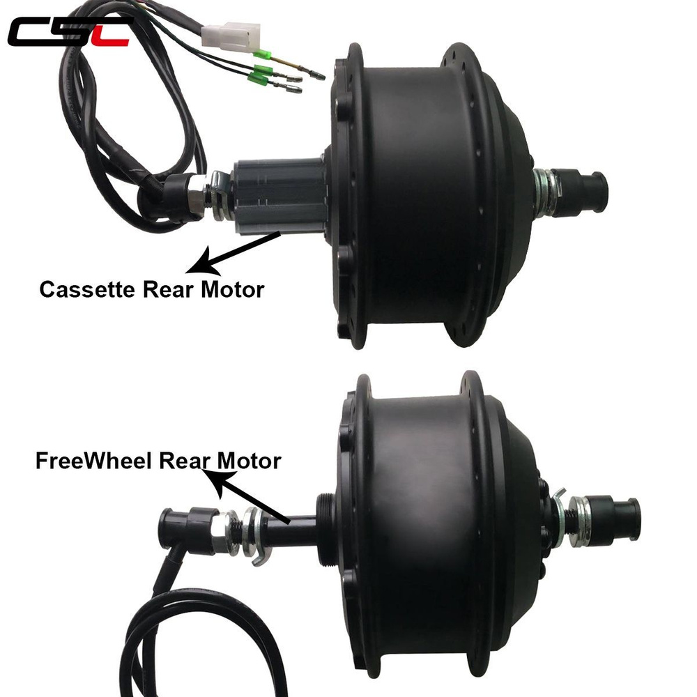 CSC Мотор-колесо MTB 36V 500W заднее под кассету колесо электровелосипеда