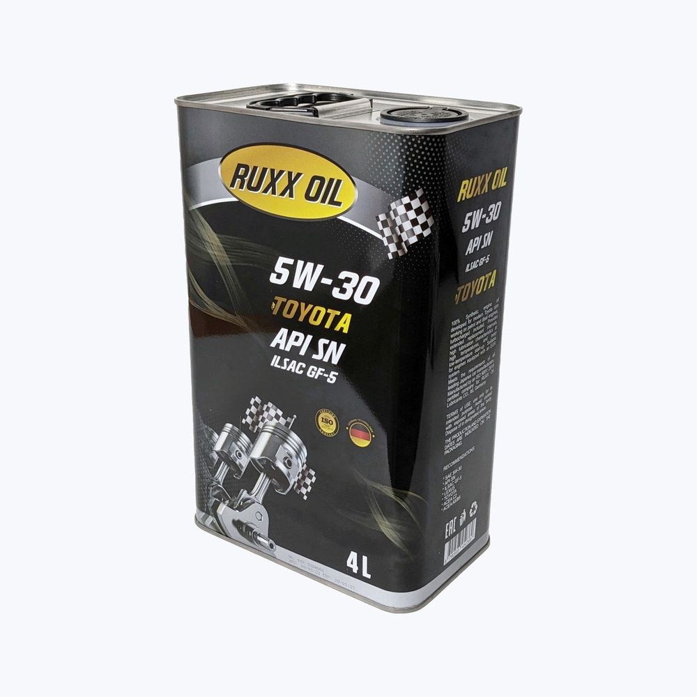 RUXX OIL TOYOTA 5W-30 Масло моторное, Синтетическое, 4 л #1