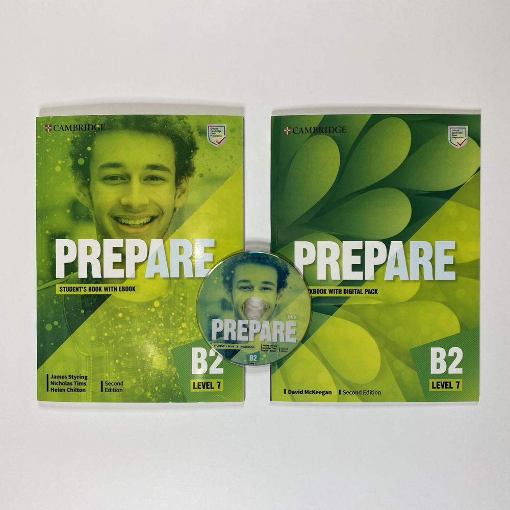 Prepare B2 level 7 Second Edition, Student book + workbook + CD ( учебник,  раб.тетрадь и диск ) - купить с доставкой по выгодным ценам в  интернет-магазине OZON (892824361)