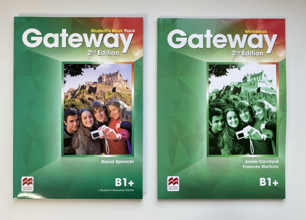 Gateway B1+ 2ed, Student's Book, Workbook + CD ( учебник, раб.тетрадь и ...