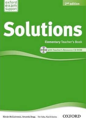 SOLUTIONS 2ED ELEM TB & CD-ROM(flash) PACK #1