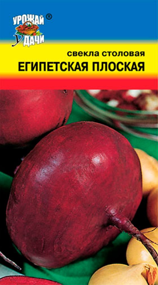 Семена Свекла ЕГИПЕТСКАЯ плоская (Семена УРОЖАЙ УДАЧИ, 2,5г в упаковке)  #1