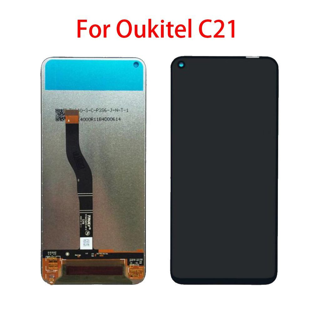 Дисплей на Oukitel C21 в сборе с тачскрином Черны