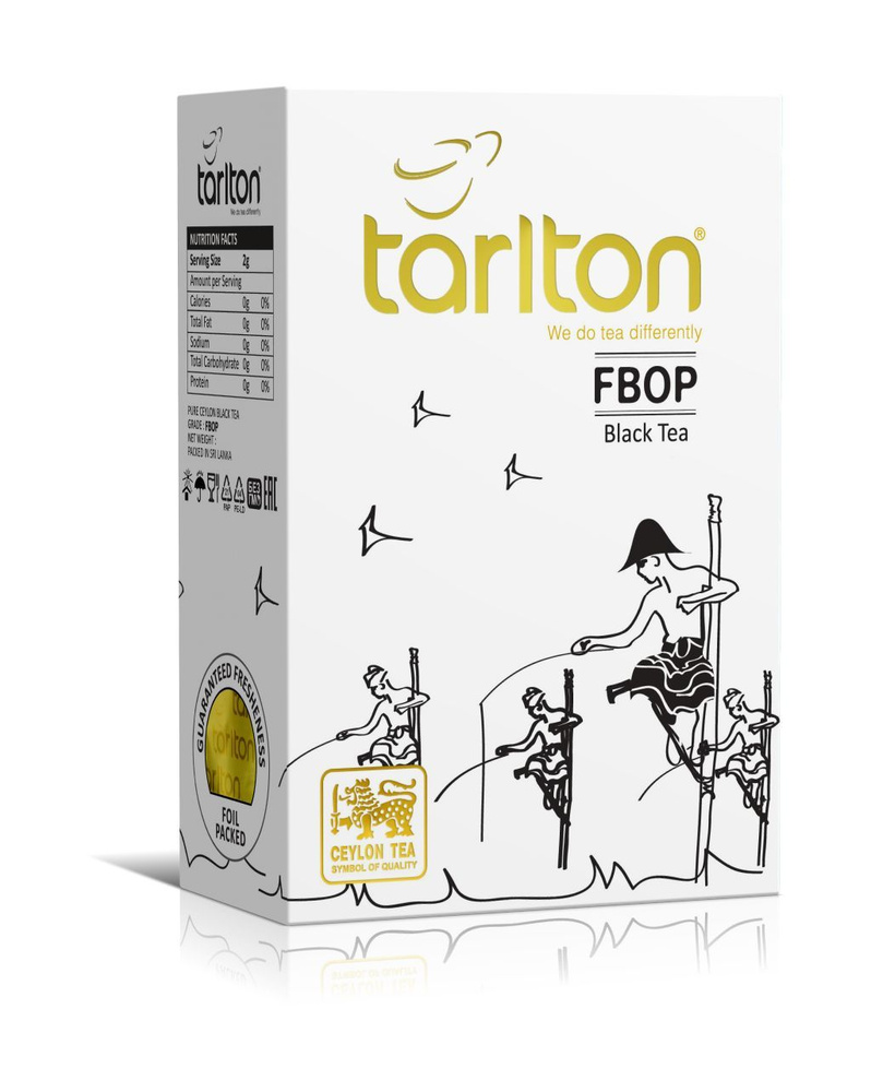 Чай TARLTON FBOP черный 250г - купить с доставкой по выгодным ценам в ...