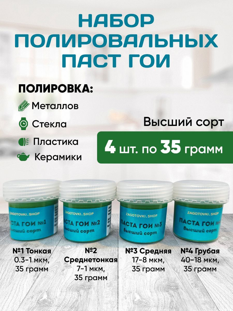 Паста полировальная ZAGOTOVKI 1 шт - купить по низким ценам в интернет ...