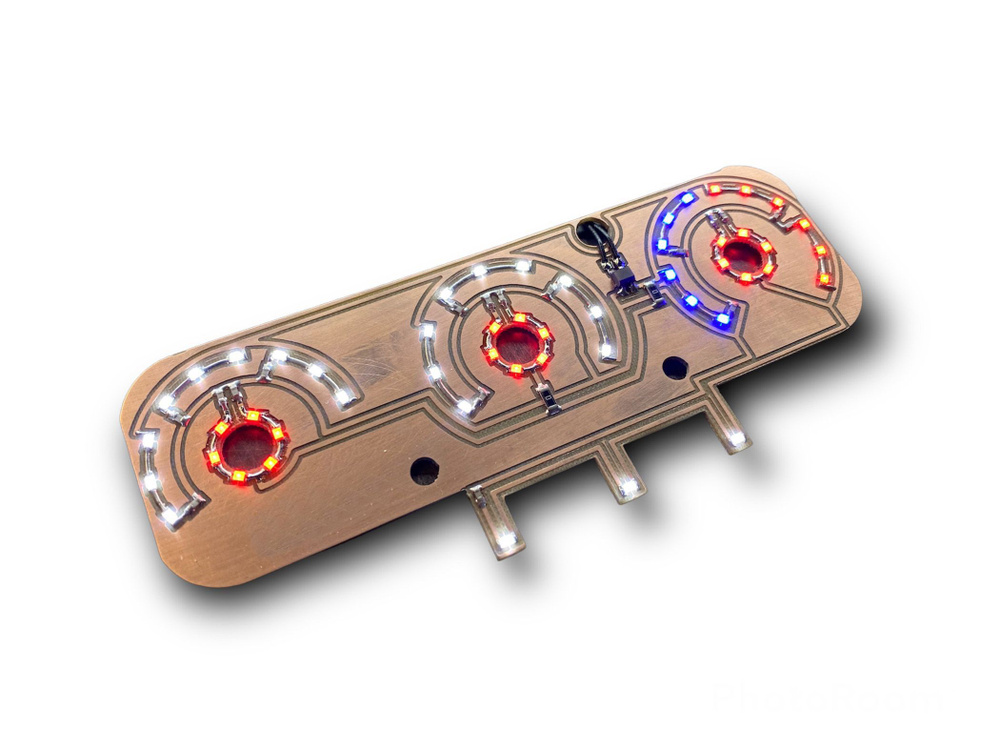 Плата подсветки печки для Киа Spectra - Led Podsvetka 23 арт. 0007 ...