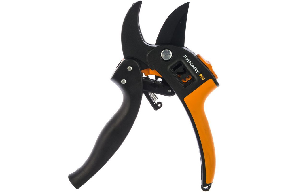 Контактный секатор с храповым механизмом Fiskars #1