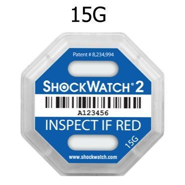 Индикатор удара Шоквотч 2 ShockWatch 2 15G 2 шт. #1