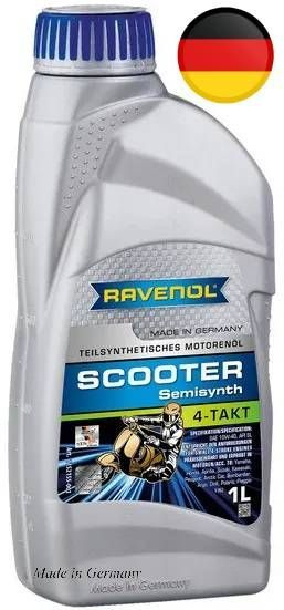 Масло моторное RAVENOL Scooter 4-Takt Teilsynth 10W-40 ...