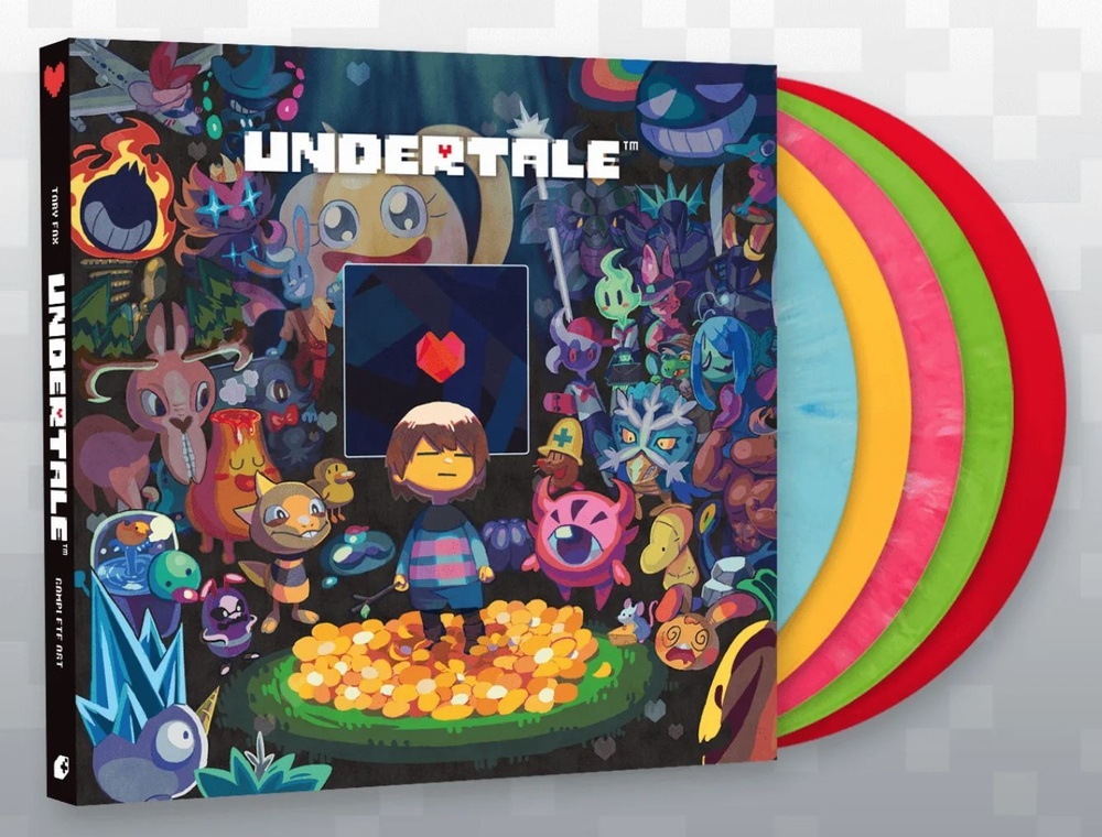 Undertale Complete OST (5LP USA Limited, Toby Fox) Цвета Виниловых