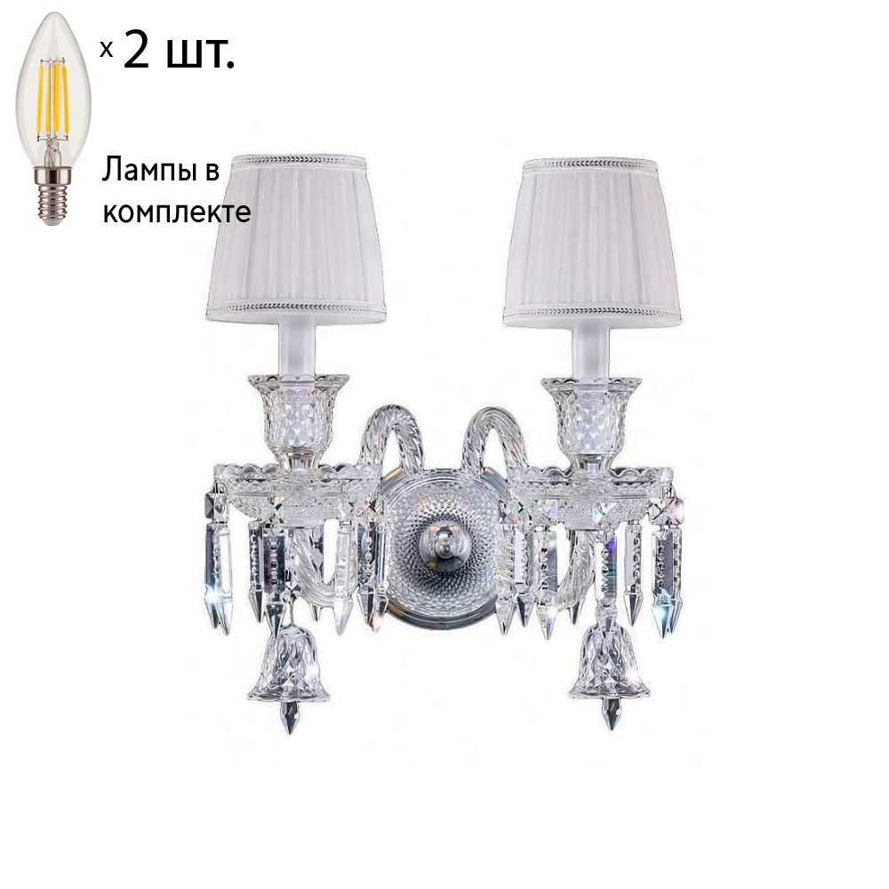 Crystal Lux Бра, E14, 80 Вт #1