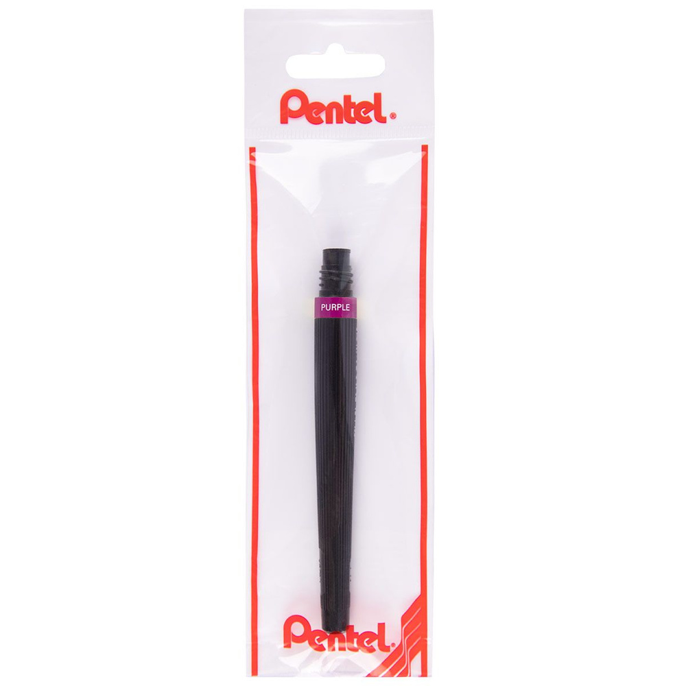 Сменный картридж для кисти с краской "Pentel" Colour Brush GFL кисть/круглое тонкое FR-150X пурпурный #1