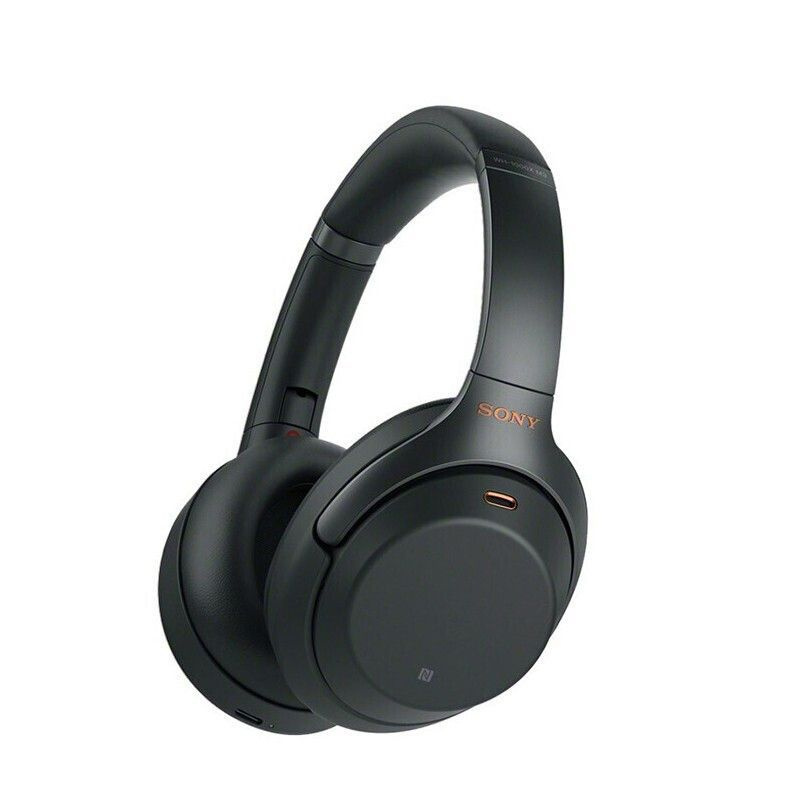 Sony Наушники с микрофоном Sony WH-1000XM3, Bluetooth, 3.5 мм, USB Type-C, черный  #1