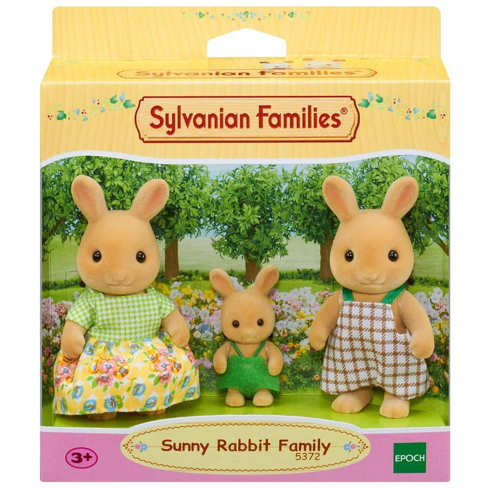 Игровой набор Sylvanian Families Семья Солнечных кроликов 5372 - купить с  доставкой по выгодным ценам в интернет-магазине OZON (962705244)