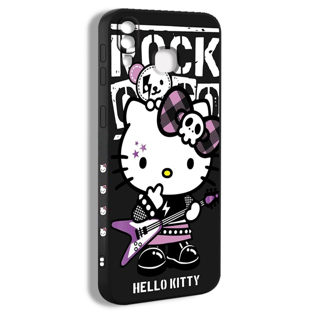 чехол для смартфона Подходит для Samsung Galaxy A30 Hello Kitty Рок н ролл  Китти Милый Аниме IIIU11 - купить с доставкой по выгодным ценам в  интернет-магазине OZON (902056933)