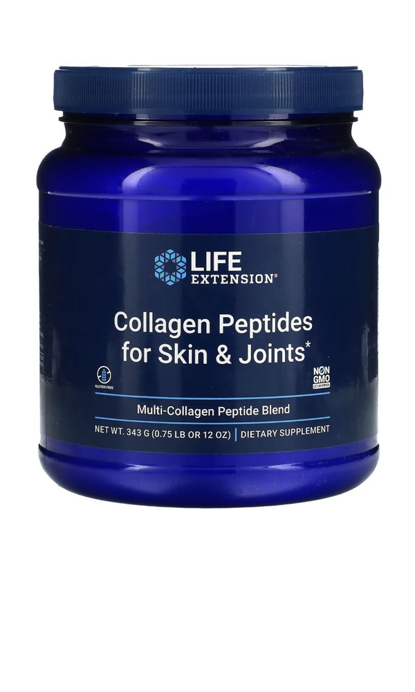 Мультиколлагеновая Смесь Пептидов для Кожи и Суставов LIFE EXTENSION Collagen Peptides for Skin & Joints #1