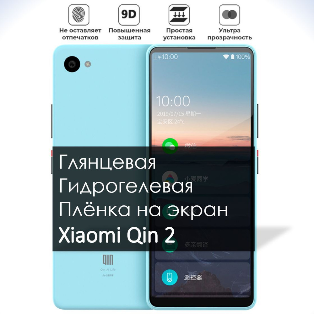 Защитная пленка гидрогель глянец Xiaomi Qin 2 - купить по выгодной цене в  интернет-магазине OZON (980214422)