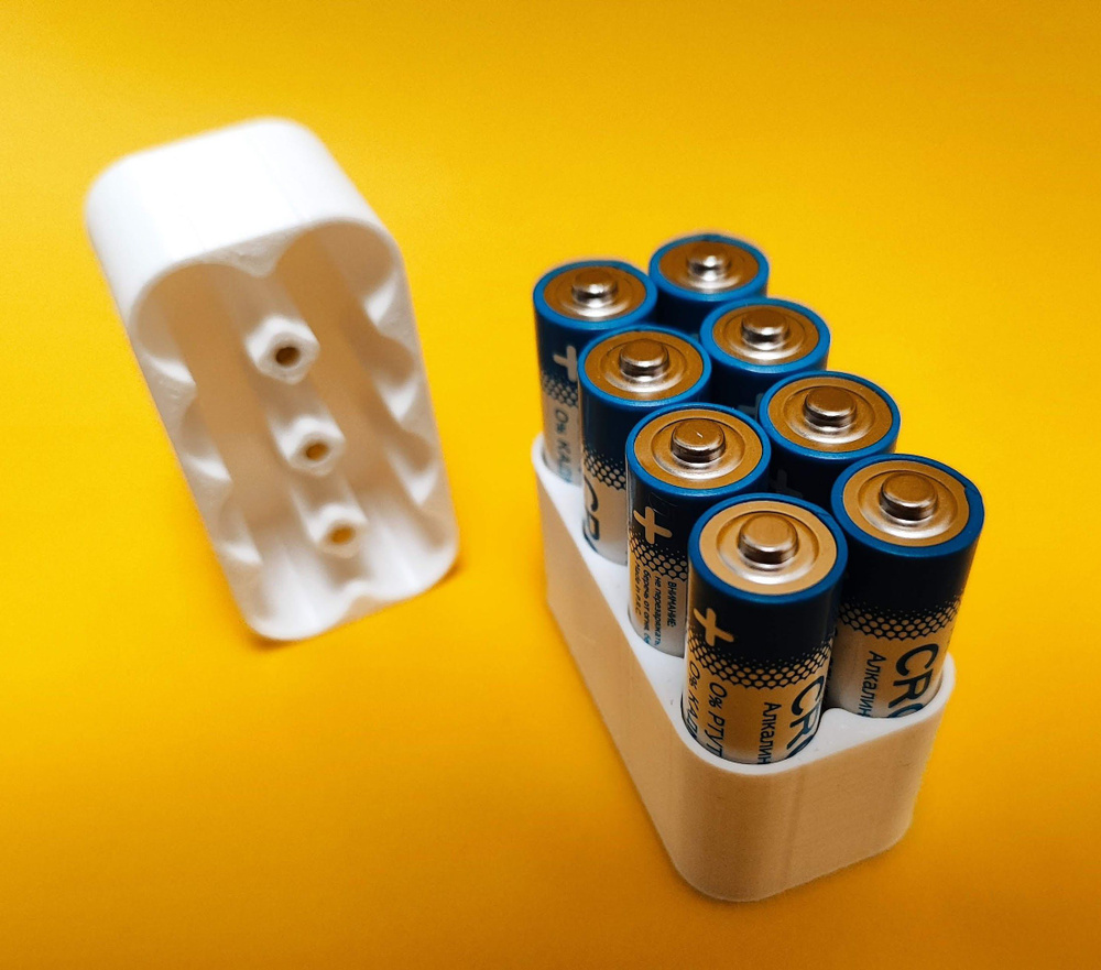 Магнитный Бокс для аккумуляторов AA /Коробка для батареек АА - купить с ...