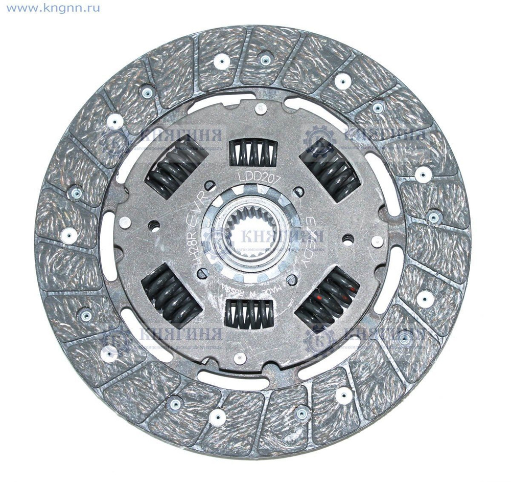 Диск сцепления ведомый ВАЗ-2110-12,1118,2113-15,2190 8,16 кл. - LADA арт.  21100160113000 - купить по выгодной цене в интернет-магазине OZON  (188794580)