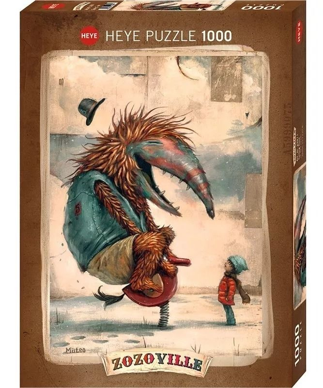 Пазл Heye 1000 деталей, элементов: Весна пришла (Zozoville) (Zozoville) #1