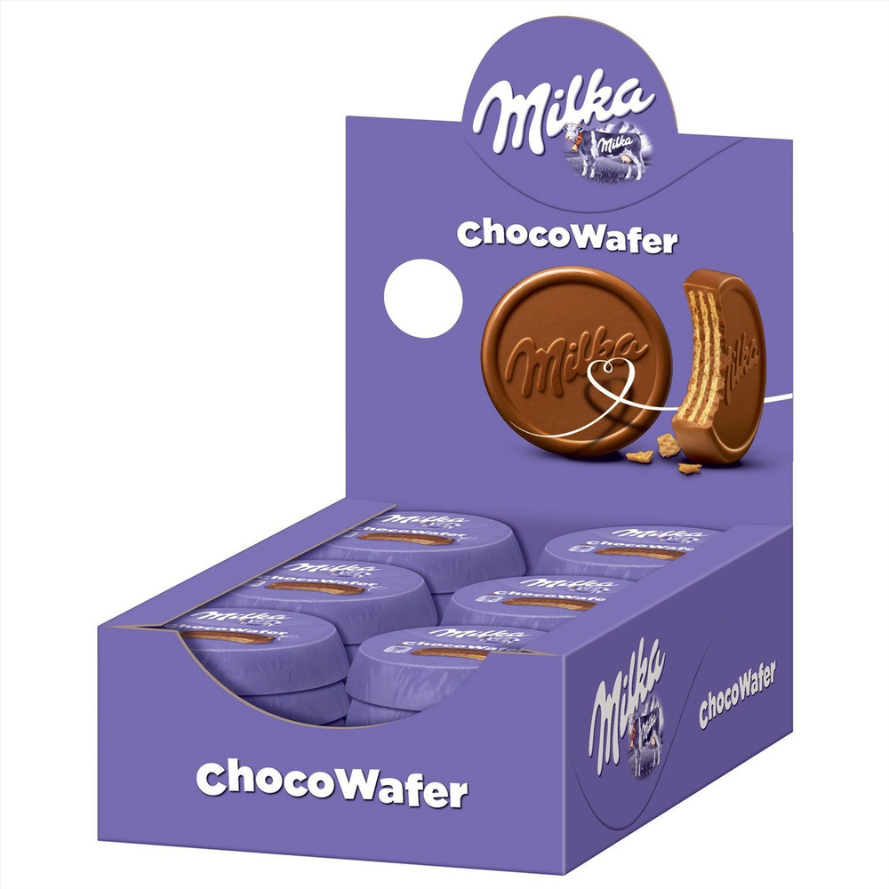 Вафля в шоколаде Milka Choco Wafer 30шт по 30гр #1