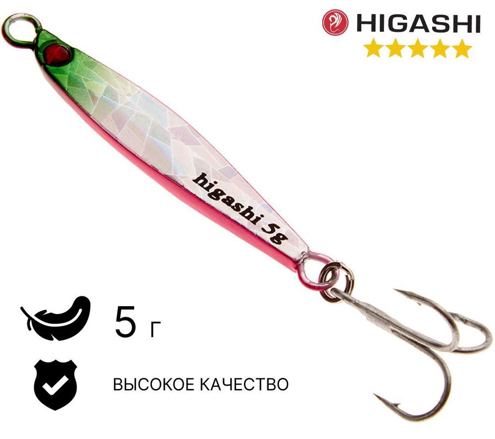 Пилькер Блесна HIGASHI Hayai Jigu, 1 шт - купить по низким ценам в ...