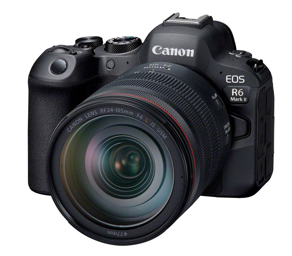 Беззеркальный фотоаппарат Canon EOS R6 Mark II Kit 24-105/4 L IS USM -  купить по низкой цене в интернет-магазине OZON (1288701658)