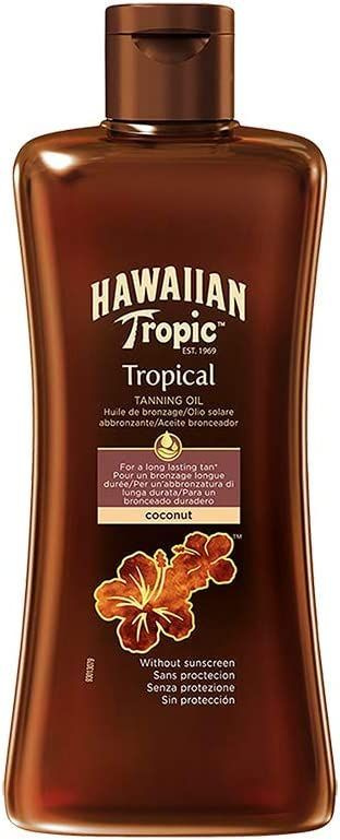 Hawaiian Tropic Масло для загара Интенсивное масло для загара без фактора 200 мл #1