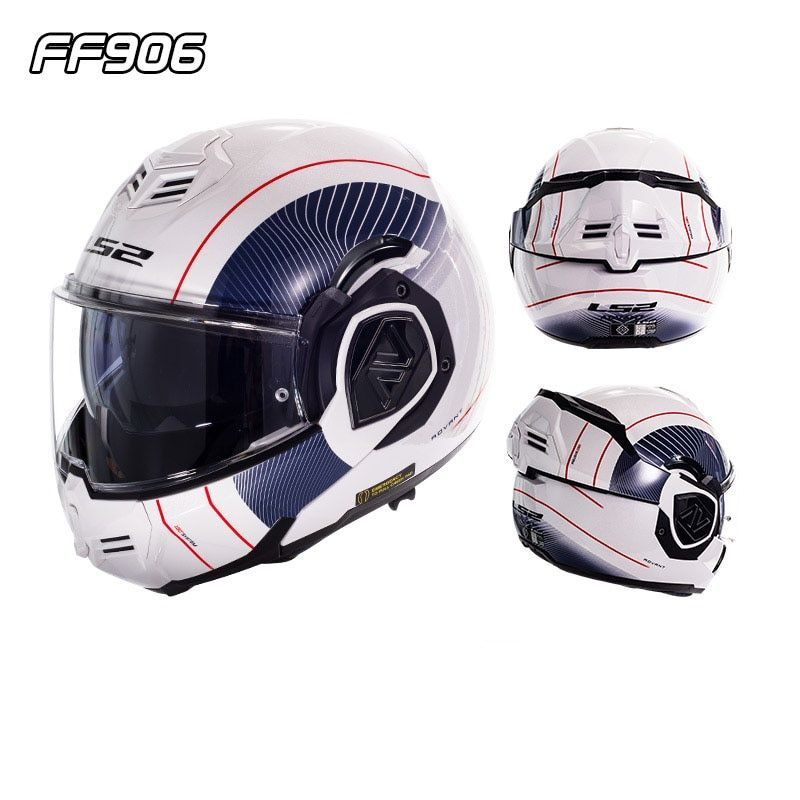 LS2 HELMETS Мотошлем, цвет: голубой, размер: L #1