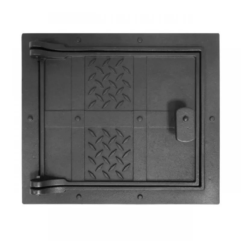Дверца топочная уплотнённая ДТУ-3Д "Лофт" Литком #1