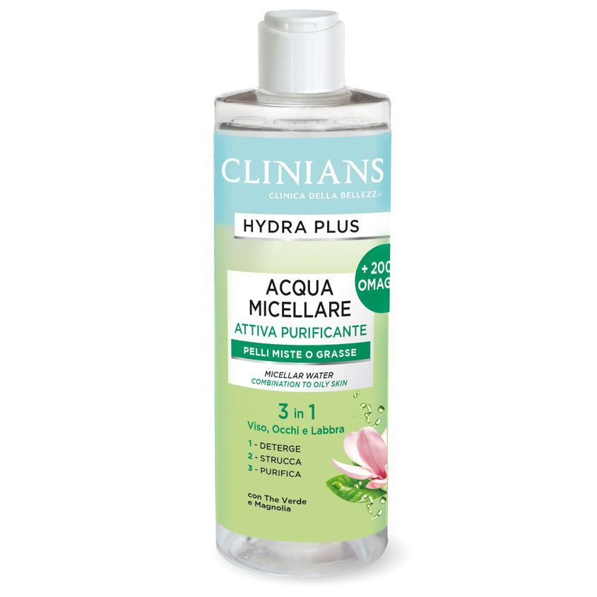 CLINIANS Мицеллярная вода для жирной кожи (HYDRA PLUS Micellar Water ...