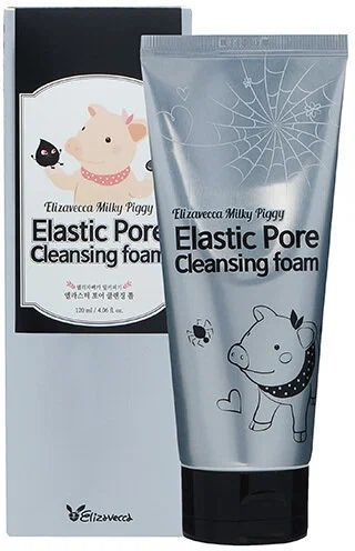 Маска-пенка для умывания и очищения пор Elizavecca Milky Piggy Elastic Pore Cleansing Foam, 120мл  #1