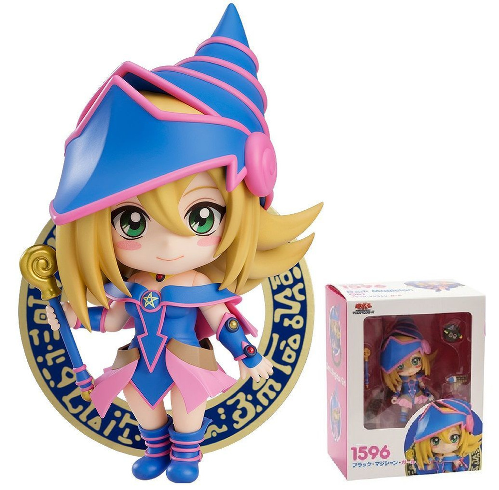 Фигурка Югио: Темный маг / Yu-Gi-Oh!: Dark Magician Girl (10см) 1596 -  купить с доставкой по выгодным ценам в интернет-магазине OZON (1050806065)