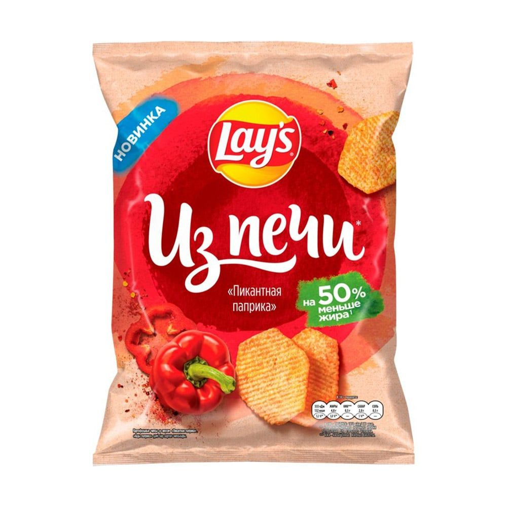 Картофельные чипсы "Из печи", Lay's, 85 г #1
