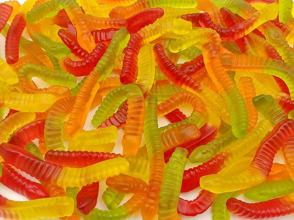 Жевательный мармелад червячки - купить с доставкой по выгодным ценам в ...
