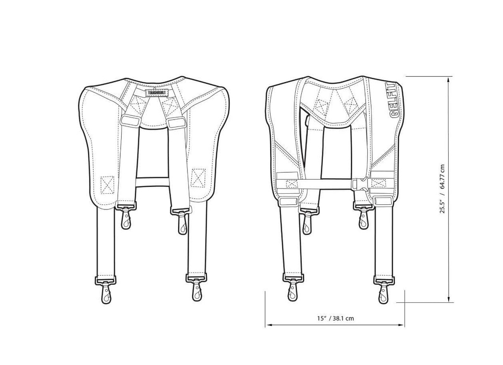 ToughBuilt брейс GelFit с грузом (TB-CT-51G) - купить с доставкой по ...