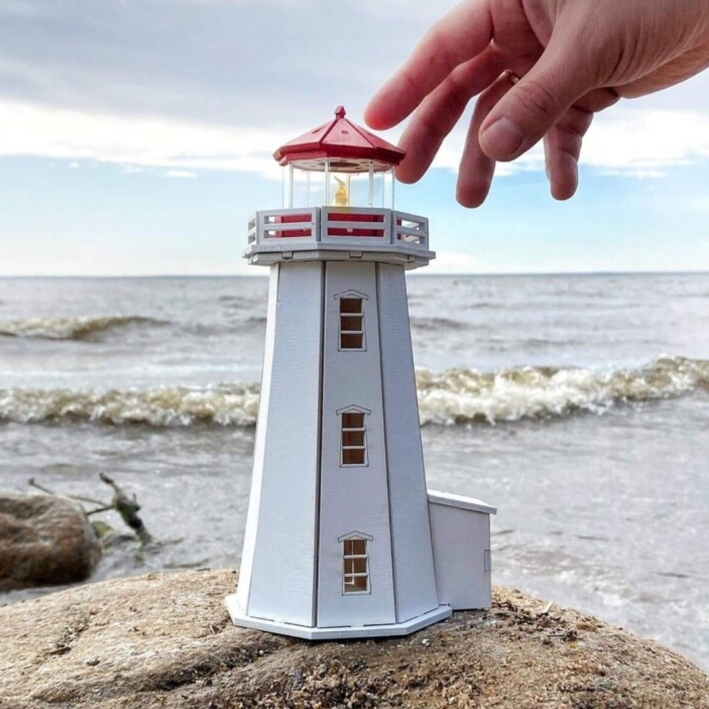 Сборная модель Маяк Пеггис ков (Канада) / деревянный инженерный ...