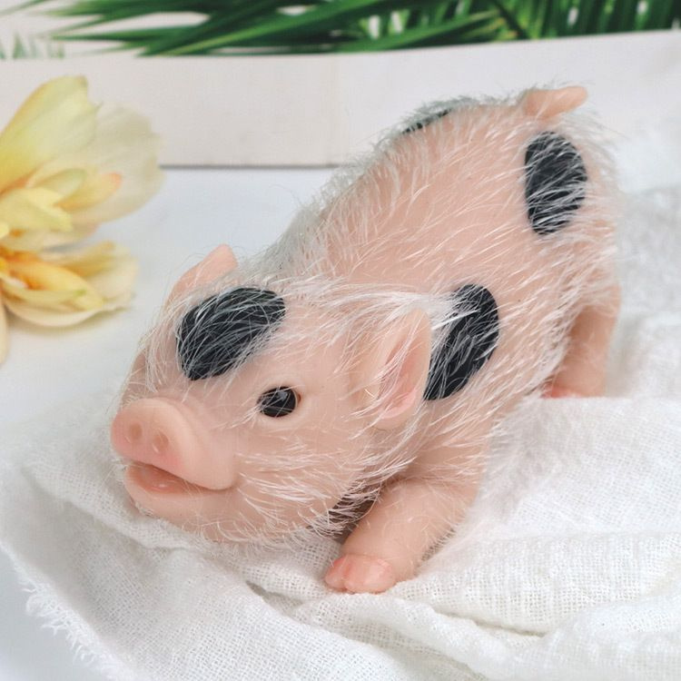 силиконовая свинка реборн 5inch Reborn piglet #1