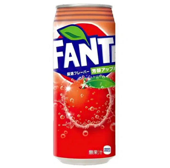 Газированный напиток Fanta Rich Apple / Фанта Сочное яблоко 500мл ...
