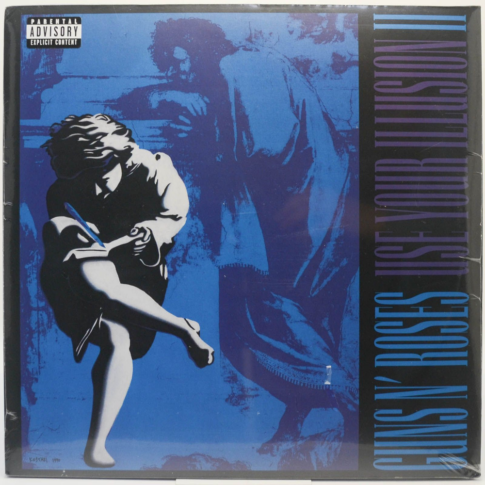 Виниловая пластинка Guns N' Roses Use Your Illusion II (2LP), 1991 Still Sealed (SS)  #1