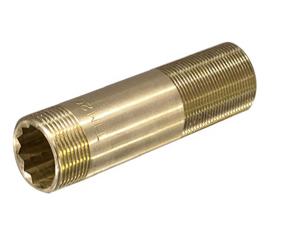 Сгон латунный 1/2" Н/Н - 80мм, A-SM022D-80 - купить по выгодной цене в ...