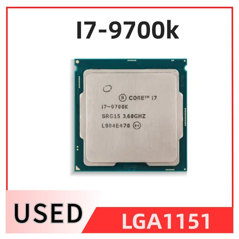 Процессор i7-9700K Core i7 9-го поколения, OEM (без кулера), 8 яд., 3.6 ...