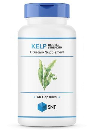 SNT Kelp Double Strenght КЕЛП двойная сила 470мг для щитовидной железы, 60 капсул  #1