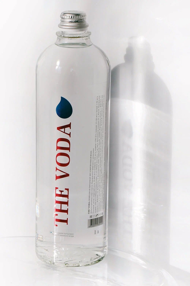 Вода природная питьевая THE VODA негазированная, стекло, 6 шт. по 1 л  #1