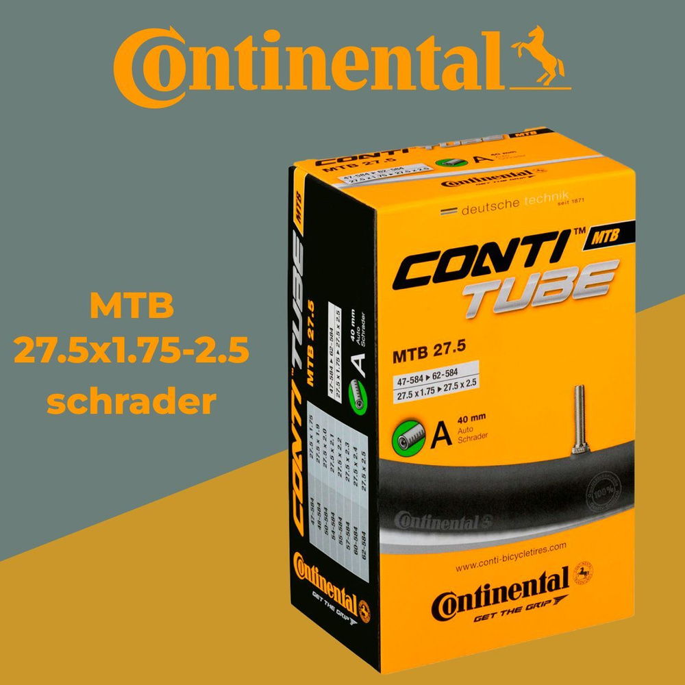 Conti tube hot sale 27.5